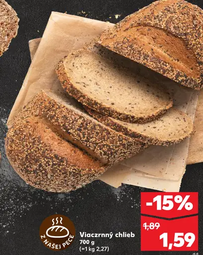 Viaczrnný chlieb