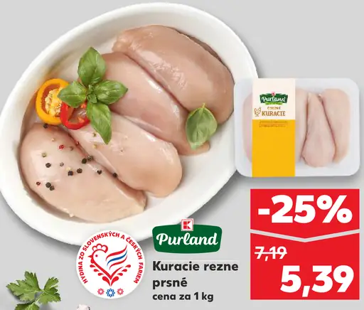 Purland Kuracie rezne prsia