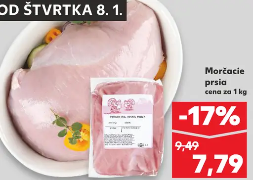 Moriak Morčacie prsia