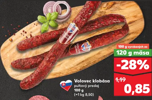 Volovec klobása