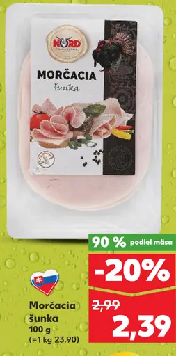 Nord Morčacia šunka