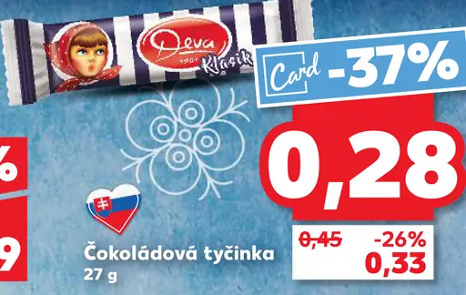 Deva Čokoládová tyčinka