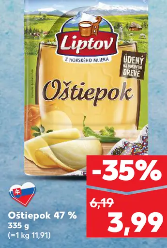 Liptov údený oštiepok 47 %