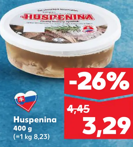 Huspenina v kelímku