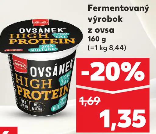ALPRO High Protein fermentovaný výrobok z ovsa