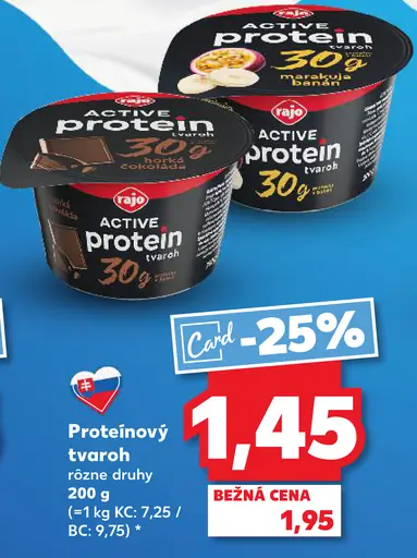 Rajo Active Protein tvaroh viac druhov
