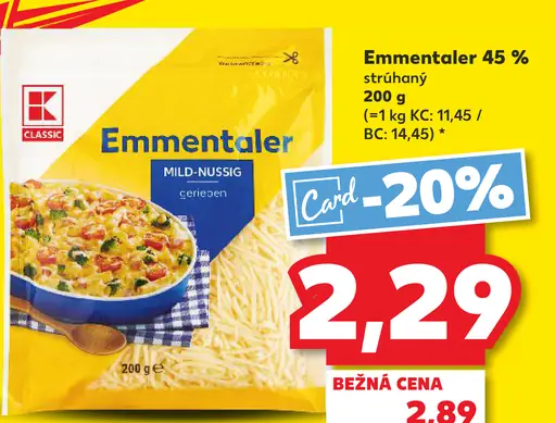 K-Classic Emmentaler 45 %