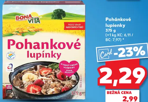 Bonavita pohánkové lupienky
