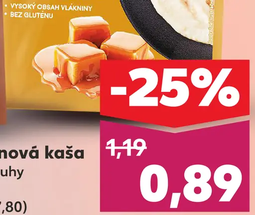 Fit ryžová proteínová kaša čokoláda