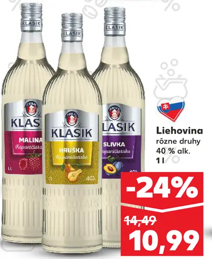 Klasik malina papalášovica liehovina 40 %