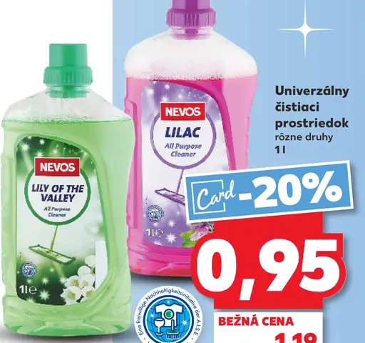 Nevos univerzálny čistiaci prostriedok Lilac
