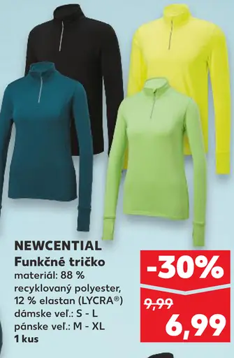 Newcential Funkčné tričko