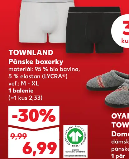 Townland Pánske boxerky