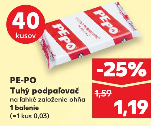Pe-Po Tuhý podpaľovač