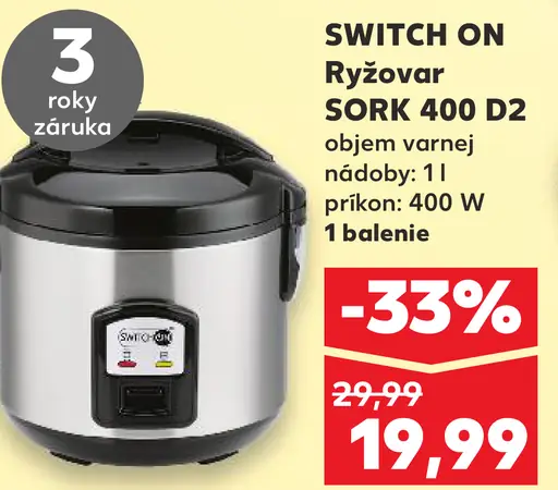 Switch On Ryžovar SORK 400 D2