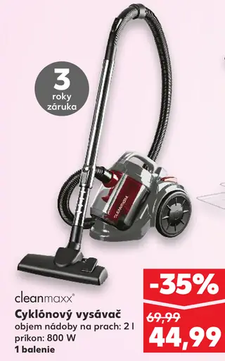 Cleanmaxx Cyklónový vysávač