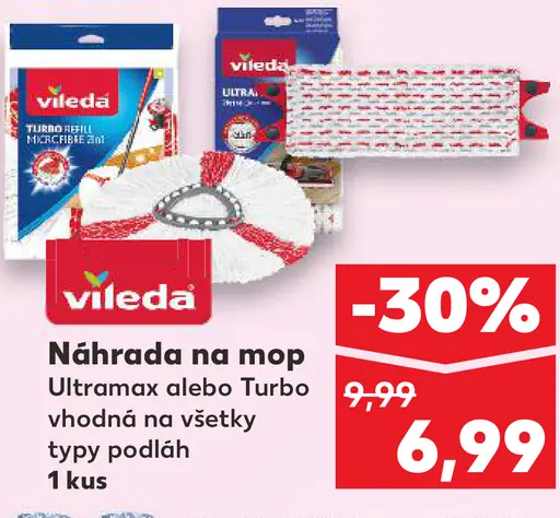 Vileda Náhrada na mop Ultramax alebo Turbo