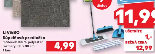 LIV&B0 Kúpeľňová predložka