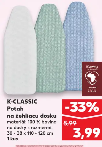 K-CLASSIC Poťah na žehliacu dosku