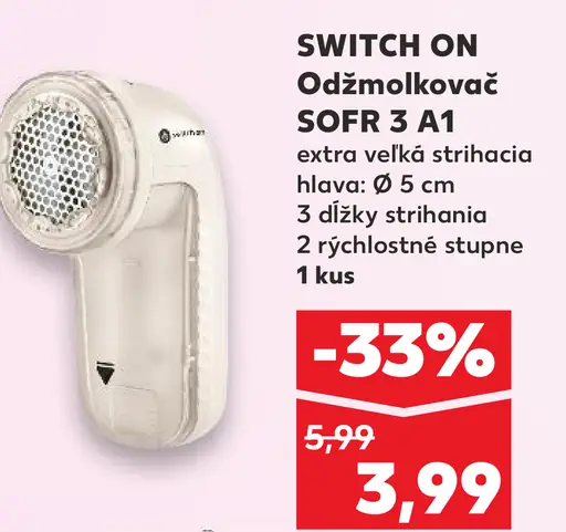 Switch On odžmolkovač SOFR 3 A1