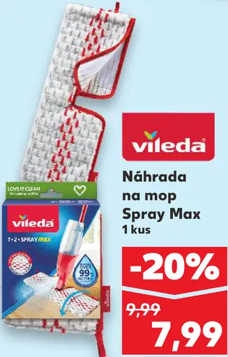 Vileda Náhrada na mop Spray Max