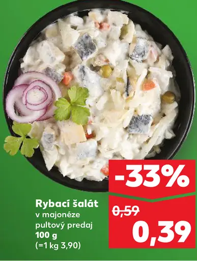 Rybací šalát v majonéze