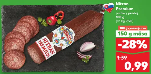 Nitran Premium saláma