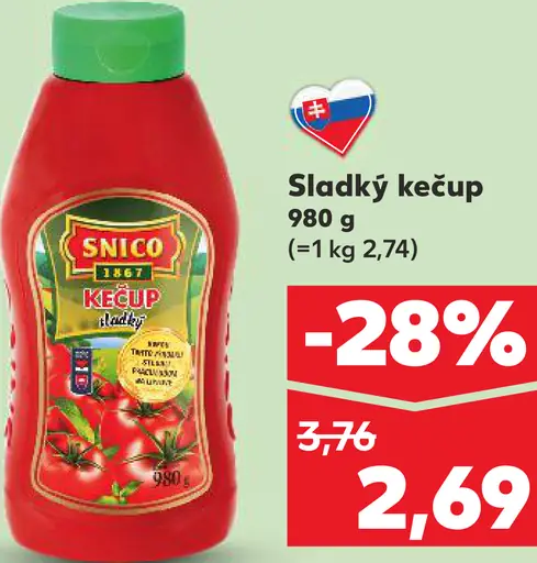 Snico Sladký kečup