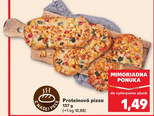 Proteínová pizza
