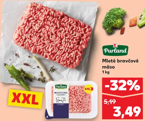 Purland Mleté bravčové mäso
