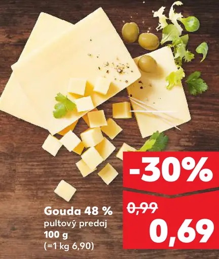 Gouda 48 % syr