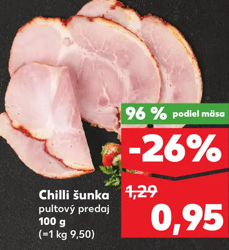 Chilli šunka