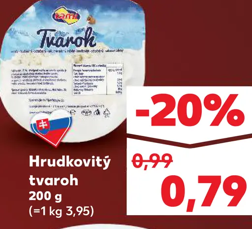 Tami hrudkovitý tvaroh