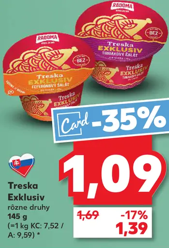 Radoma Treska Exklusiv šalát