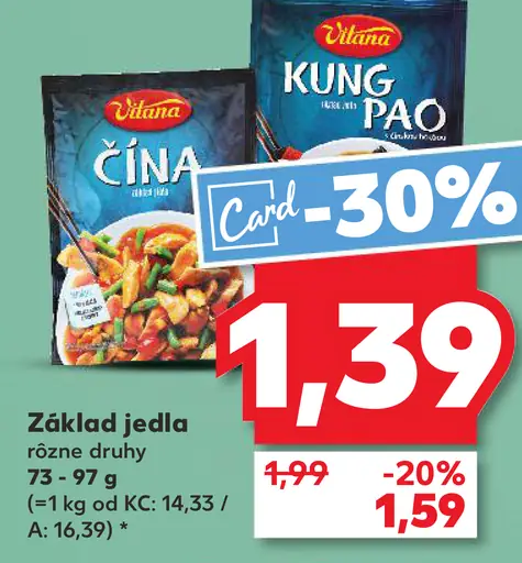 Vitana Kung Pao hotové jedlo