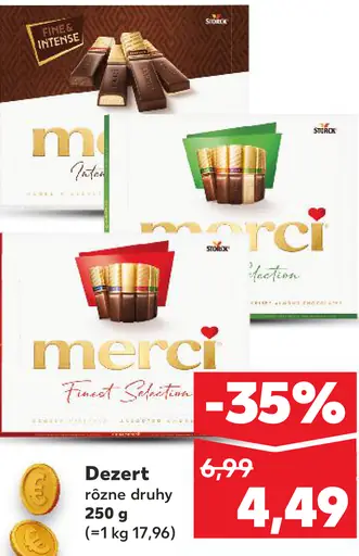 Merci čokoládová bonboniéra