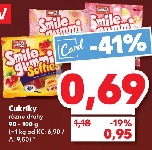 Smile Gummi Softies cukríky