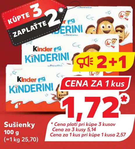 Kinder sušienky