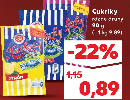 Hosta Hrusty cukríky