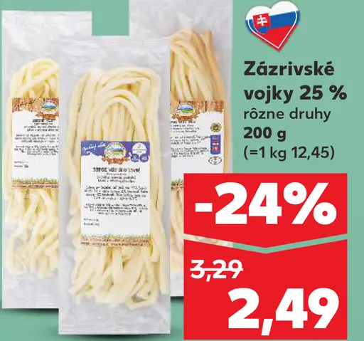 Favorit Zázrivské nite 25 % syr