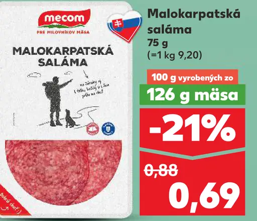 Mecom Malokarpatská saláma