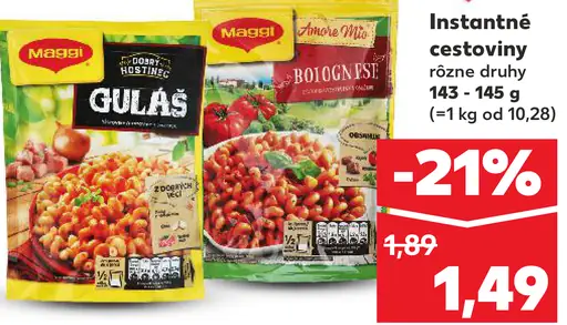 Maggi Instantné cestoviny