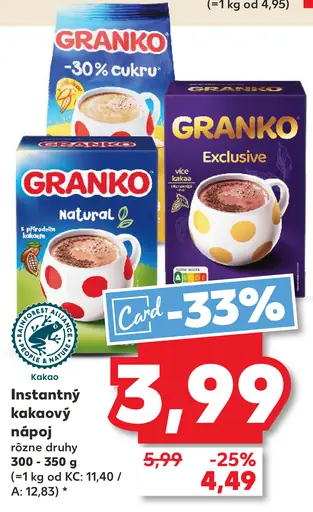 Granko instantný kakaový nápoj