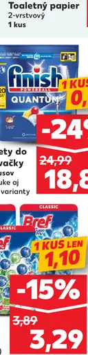 Finish Quantum Tablety do umývačky