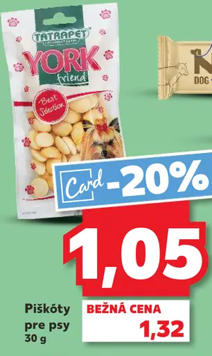 Tatragvet York piškóty pre psy