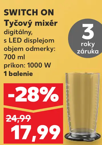 Switch On Tyčový mixér