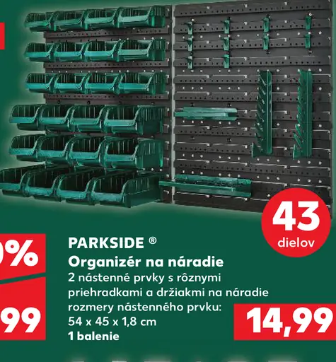 PARKSIDE Organizér na náradie