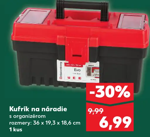 Parkside Kufrík s náradím