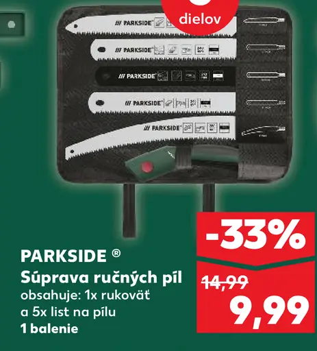 Parkside Súprava ručných píl