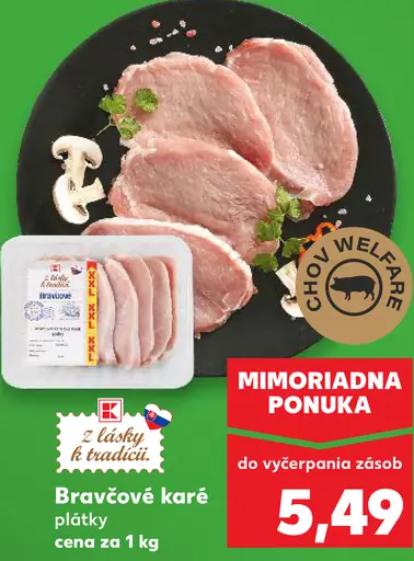 Bravčové karé plátky